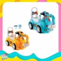 ราคา 250TOYS รถตักดินขาไถ Mini รถขาไถแมคโครเด็กนั่ง โยกตักดินได้ มีเสียง มีไฟ เหมาะสำหรับเด็ก 1 ปีขึ้นไป รถขาไถ รถตัก (3164437936)