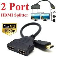 ราคา [ลด15% โค้ด BBAC299] HDMI Y-HDMI splitter cable 1ออก2จอ full hd 1080p (3359024790)