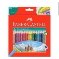 ราคา FABER CASTELL ด้ามจับไฟเบอร์ปราสาทระบายสี 24 สี (2945933184)
