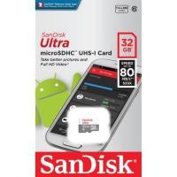 ราคา SanDisk Ultra Micro SD Card 32GB 80mb/s Class10 (SDSQUNS_032G_GN3MN) ประกัน 7ปี ใส่โทรศัพท์ กล้องติดรถยนต์ กล้องIP (3709121313)