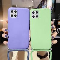 ราคา เคสโทรศัพท์มือถือซิลิโคน Tpu พร้อมสายคล้องคอพร้อมสายคล้องสําหรับ Samsung Galaxy A51 A71 A70 (4862750431)
