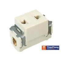 ราคา National / Panasonic เต้ารับเดี่ยว 2ขา ของแท้ WNG1091-7 (ใช้กับฝา รุ่นเก่า Panasonic) (5079903147)
