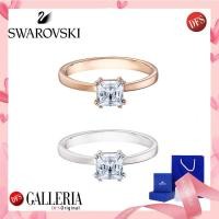 ราคา SWAROVSKI 【ของแท้】แหวนเพชรคริสตัลสีโรสโกลด์สําหรับผู้หญิง 5372880/5515773 (4652143630)