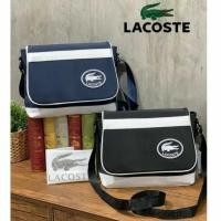 ราคา กระเป๋าสะพายทรงเหลี่ยม Lacoste Sport Vintage Crossbody Bag (4142913592)