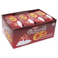 ราคา ดิวเบอร์รี่ (Dewberry) คุ๊กกี้สอดไส้ครีม สตรอเบอรี่ 36 ก. แพ็ค 12 ซอง (1430995914)