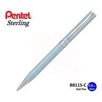 ราคา ปากกาลูกลื่น Pentel B811S-C ด้ามสีฟ้า (764433339)