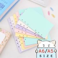 ราคา กระดาษรีฟิล 6 รู โน้ตพาสเทล ⭐️ Pastel Planner Refill Paper A6/A5 Plan (1704856351)