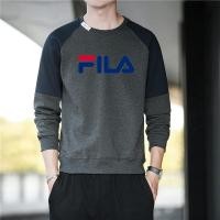ราคา Fila เสื้อกันหนาวมีฮู้ดเนื้อผ้าฝ้ายแท้สําหรับผู้ชาย (2941302743)