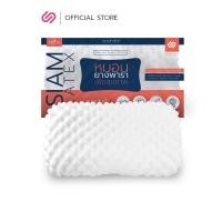 ราคา SiamLatex Durian หมอนยางพารา ทรงทุเรียน แก้ปวดคอ กันไรฝุ่น ระบายอากาศดีเยี่ยม (1255560518)