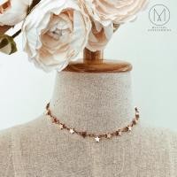 ราคา MA408: Stargazing Choker | Mystery Accessories สร้อย โชคเกอร์ สร้อยดาว โชคเกอร์ดาว สร้อยสีทอง โชคเกอร์สีทอง (2102209603)