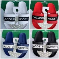 ราคา รองเท้าแตะ Lacoste รุ่นใหม่ พร้อมกล่องแบรนด์ (2936056909)
