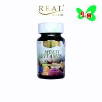 ราคา Real Elixir Multi Vitamin plus Q10 วิตามินรวม ผสมโคเอ็นไซม์คิวเท็น (1 ขวด 30 แคปซูล) (2935558782)