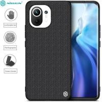 ราคา NILLKIN เคสโทรศัพท์ไนล่อนไฟเบอร์แบบนิ่มสีดําป้องกันการกระแทกสําหรับ Xiaomi Mi 11 - Mi11 (2929806484)