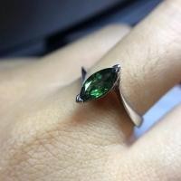 ราคา แหวนพลอยมาคี เขียวส่อง บางกะจะ & ทับทิมพม่า (2324090909)