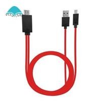 ราคา 1080P Full Hd Mini Usb To Hdmi สายเคเบิ้ลอะแดปเตอร์เสียง Hdtv 5Pin 11Pin สําหรับ Samsung Galaxy S3 S4 S5 (3063528703)