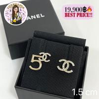 ราคา : New Chanel Earrings 1.5 cm ‼️ก่อนกดสั่งรบกวนทักมาเช็คสต๊อคก่อนนะคะ‼️ (3783396032)