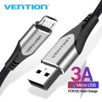 ราคา Vention สายชาร์จ Micro USB 3A สายชาร์จและซิงค์ข้อมูล แบบไนลอนถัก สำหรับสายโทรศัพท์มือถือ (3939375488)