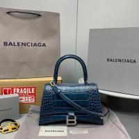 ราคา Balenciaga hourglass 92940 ไซส์ใหญ่ กระเป๋าถือ กระเป๋าสะพายกระเป๋าแฟชั่นกระเป๋าสะพายไหล่แบรนด์เนน หนังแท้ (3235879136)