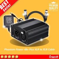 ราคา พาวเวอร์ซัพพลาย 48v สําหรับไมโครโฟน 1 ช่องทางพร้อมสาย Xlr (3485066880)