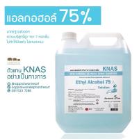 ราคา แอลกอฮอล์ ราคาถูก Knas Alcohol 75%แบบเหลว 5 ลิตร ราคา 300 บาท (3041299253)
