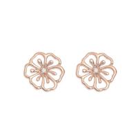 ราคา Jewelry Buffet Filigree Flower Earrings Sterling Silver 925 and Rose gold Plated (4357973735)