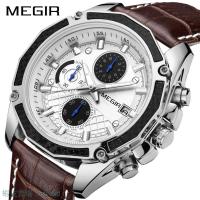 ราคา 2021 American MEGIR นาฬิกาข้อมือสปอร์ตมัลติฟังก์ชั่น 2 Class สําหรับผู้ชาย (3384026419)