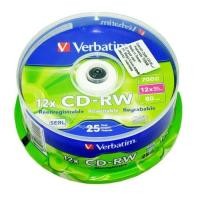 ราคา Verbatim Cd-Rw / Cdrw 700mb (ชิ้น) (4580516514)