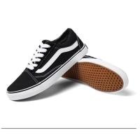 ราคา Ready To Send Oldskool Vans รองเท้าผ้าใบลําลองสีขาวเหมาะกับการเล่นกีฬา (4686376905)
