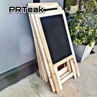 ราคา กระดานขาตั้ง แถมชอล์สีฟรี 6สี ขาไม้สัก กระดานแข็งร้านกาแฟ กระดานดำป้าย กระดานดำเมนู สินค้ามีพร้อมจัดส่ง (4433144957)