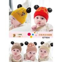 ราคา หมวกไหมพรมงานปักมิกกี้เม้าส์ สินค้าพร้อมส่ง ถูกๆ (5546221192)
