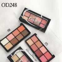 ราคา ODBO OD248 อายแชโดว์ 8 ช่อง 8 สี เนื้อแมทผสมกิตเตอร์ (5186385226)