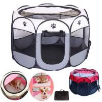 ราคา คอกสัตว์เลี้ยง คอกหมา คอกแมว พับได้ มี2ไซส์ หนาพิเศษ ที่นอนสุนัขพกพา คอกสุนัขพกพา คอกหมา (6075733835)