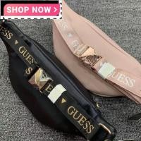 ราคา Guess 2021/ Guess กระเป๋าสะพายไหล่กระเป๋าคาดเอว Crossbody (4080287454)