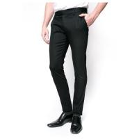 ราคา B&B menswear กางเกงขายาว ทรงเดฟ ผ้ายืด Chino Pant ( BLACK ดำ ) กางเกงชิโน่ กางเกงทำงาน กางเกงสแลค สแลค กางเกงนักศึกษา (266092833)