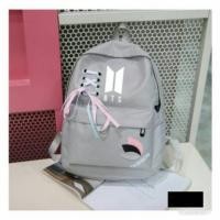 ราคา กระเป๋าเป้สะพายหลังสําหรับสตรีลาย Twice EXO Monsta X Want One Kpop K-Pop Got7 (2929462432)