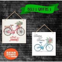 ราคา (ซื้อ 1 ฟรี 1) อุปกรณ์ตกแต่งผนังห้องสําหรับตกแต่งห้องรถจักรยาน Motif Bike Janati A-1 (3285854731)