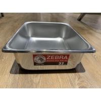 ราคา Zebra อ่างอุ่นอาหาร แบบลึก สแตนเลส ตราหัวม้าลาย ขนาด 32 ซม. (2814247538)