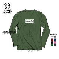 ราคา Oasis Distro เสื้อยืดลําลองสําหรับผู้ชายผู้หญิงผ้าฝ้ายแขนสั้นคอกลมพิมพ์ลาย 30s 2020 (2925111656)