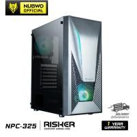 ราคา NUBWO NPC-325 RISKER COMPUTER GAMING CASE เคสคอมพิวเตอร์ เคสเกมมิ่ง ฟรีพัดลมเคส ARGB 2 ตัว ของแท้ รับประกันศูนย์ 1 ปี (8202456001)