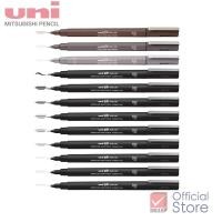 ราคา Uni ปากกา ปากกาตัดเส้นสีดำ หัวเข็ม PIN 0.03 - 0.8 & Brush จำนวน 1 ด้าม (5703443541)