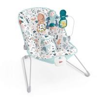 ราคา Fisher-Price Baby's Bouncer ฟิชเชอร์ไพร เปลนอน เด็กเล็ก ปรับโยกสั่นได้เบาๆ GPH13 (8527896852)