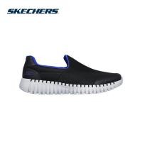 ราคา Skechers สเก็ตเชอร์ส รองเท้า ผู้ชาย GOwalk Smart Shoes - 54941-BKBL (9201729475)