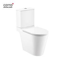 ราคา COTTO สุขภัณฑ์แบบสองชิ้น รุ่น C125317 Simply Connect 3/4.5L (4140032243)