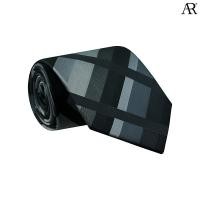 ราคา ANGELINO RUFOLO Necktie(เนคไท) ผ้าไหมทออิตาลี่คุณภาพเยี่ยม ดีไซน์ Graphic Pattern สีเทา-ดำ/สีกรมท่า-ฟ้า (3383136055)