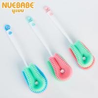 ราคา Nuebabe แปรงล้างขวดนมฟองน้ำล้วน (คละสี) (4669914512)