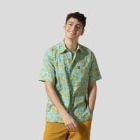 ราคา ARROW MEN PRINT SHIRT สำหรับผู้ชาย - เสื้อเชิ้ตลายพิมพ์แขนสั้นสีเขียว ทรง COMFORT FIT รหัส AW4B7GR (8035466314)