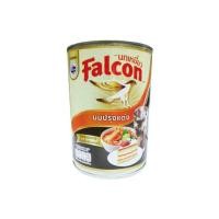 ราคา ผลิตภัณฑ์นมคืนรูปปรุงแต่งสเตอริไลส์สำหรับปรุงอาหารและเบเกอรี่ ตรานกเหยี่ยว ฟอลคอน ขนาด 368 มล. :นมข้นจืด (7807035208)