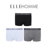 ราคา ELLE HOMME กางเกงในชาย รุ่น Seamless ขอบโลโก้ ทรง Trunks มีให้เลือก 3 สี (KUT9925) (2828193446)