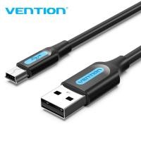 ราคา Vention Mini USB สายเคเบิล USB 2.0 Mini USB แปลง USB 2A 480 Mbps USB สายเคเบิลข้อมูล สำหรับกล้อง MP3 MP4 (4660203699)