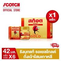 สก๊อต รังนกแท้ รอเยล โกลด์ ถั่งเฉ้าโสมเกาหลี 42 มล. แพ็ค 6
